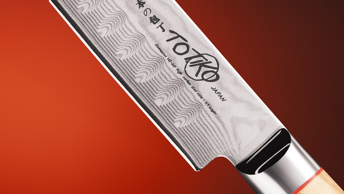Coltelli Giapponesi Totiko Japan Knives - Sujihiki (Tomoe)