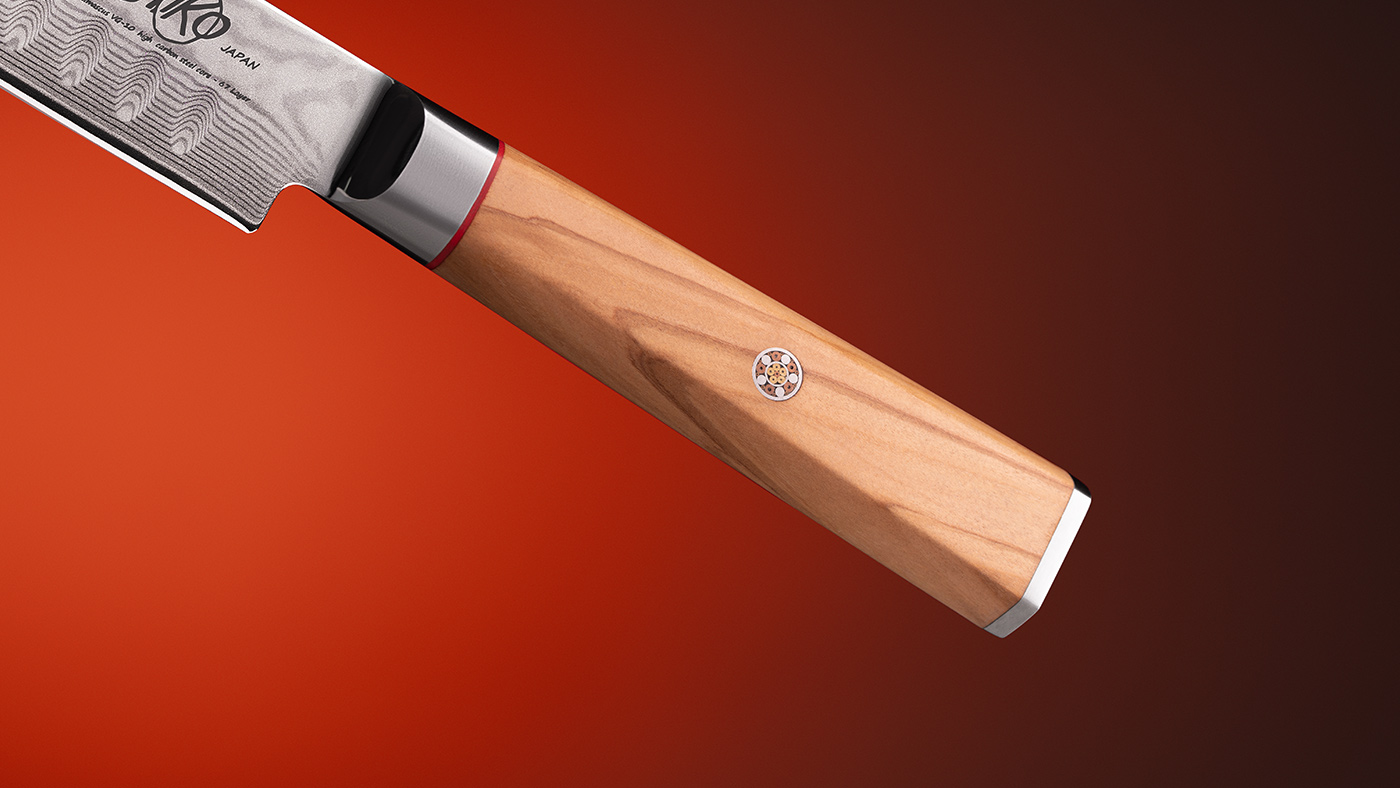 Coltelli Giapponesi Totiko Japan Knives - Sujihiki (Tomoe)